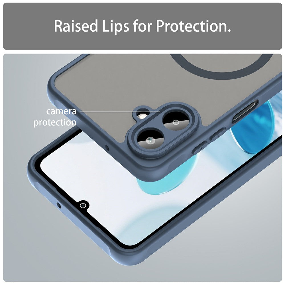 For-Samsung-Galaxy-A07-4G-Case-Compatible-with-MagSafe-Anti-Drop-PC-+-TPU-Phone-Cover-Blue