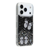 For-iPhone-17-Pro-Max-TPU-Case-WANLONFENG-AW-Series-PVC-Butterfly-Epoxy-Phone-Cover-with-HD-Film-Black