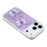 For-iPhone-17-Pro-TPU-Case-WANLONFENG-AW-Series-PVC-Butterfly-Epoxy-Phone-Cover-with-HD-Film-Purple