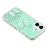 For-iPhone-17-TPU-Case-WANLONFENG-AW-Series-PVC-Butterfly-Epoxy-Phone-Cover-with-HD-Film-Green
