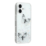 For-iPhone-17-TPU-Case-WANLONFENG-AW-Series-PVC-Butterfly-Epoxy-Phone-Cover-with-HD-Film-White
