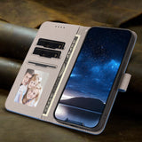 For-iPhone-17-Pro-Leather-Case-Solid-Color-Phone-Cover-with-Wallet-Sapphire