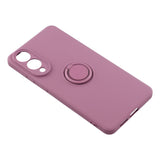 For-Samsung-Galaxy-S25-Edge-Silicone-Case-with-Strap-Ring-Kickstand-Phone-Cover-Purple