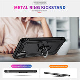 For-Samsung-Galaxy-A07-4G-Case-PC-+-TPU-Phone-Cover-with-Kickstand-Black