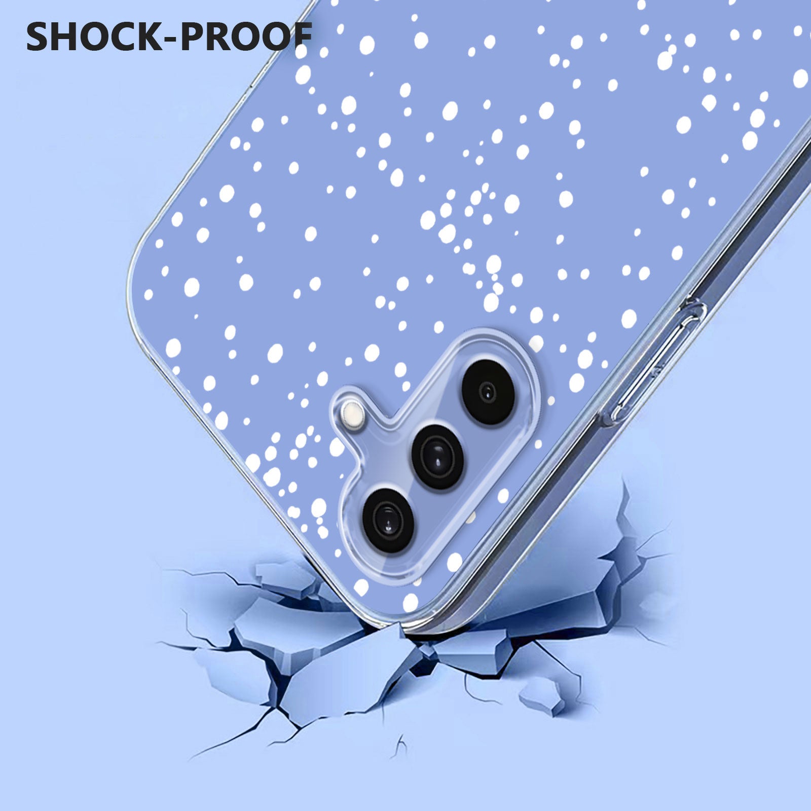 For-Samsung-Galaxy-A56-5G-Case-Christmas-Themed-Pattern-Printing-TPU-Phone-Back-Cover-Christmas-Snowman