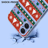 For-iPhone-16-Case-Christmas-Themed-Pattern-Printing-TPU-Phone-Back-Cover-Christmas-Ribbons