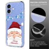 For-iPhone-16-Case-Christmas-Themed-Pattern-Printing-TPU-Phone-Back-Cover-Santa-Claus