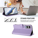 For-Samsung-Galaxy-S25-Edge-Wallet-Case-with-Wrist-Strap-Love-Cat-Pattern-Imprint-Leather-Phone-Cover-Light-Purple