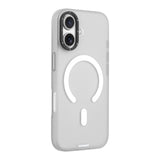 YOUNGKIT-For-iPhone-17-Matte-Case-Compatible-with-MagSafe-PET-TPU-Phone-Cover-White
