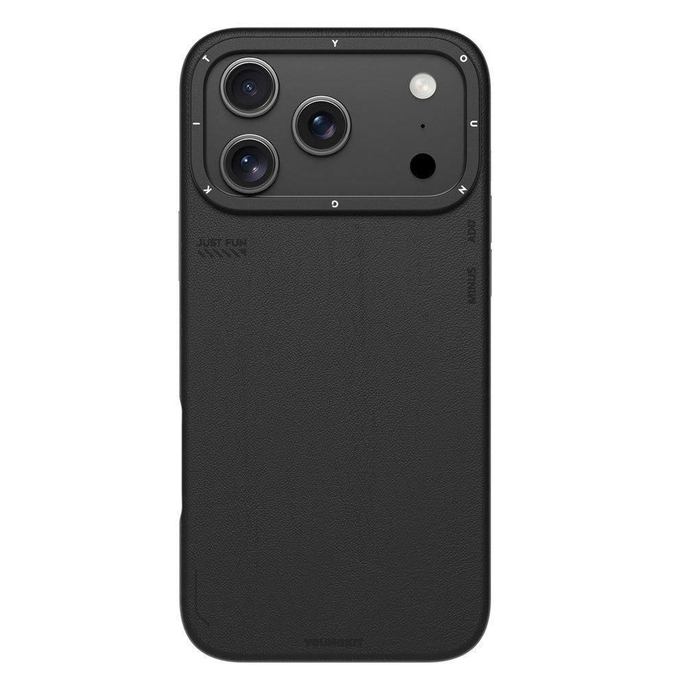 YOUNGKIT-For-iPhone-17-Pro-Max-Case-Compatible-with-MagSafe-PU-Leather-+-PC-Phone-Cover-Black