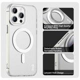 IMAK-For-iPhone-15-Pro-Max-Case-Compatible-with-MagSafe-Candy-Color-Anti-Drop-TPU-+-PET-Back-Cover-White