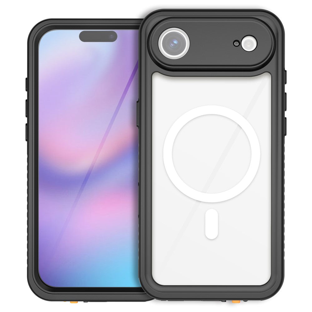 REDPEPPER-FS-/-FM-Series-For-iPhone-Air-Clear-Case-Compatible-with-MagSafe-PC-TPU-PET-IP68-Waterproof-Phone-Cover