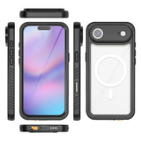 REDPEPPER-FS-/-FM-Series-For-iPhone-Air-Clear-Case-Compatible-with-MagSafe-PC-TPU-PET-IP68-Waterproof-Phone-Cover