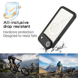 REDPEPPER-FS-/-FM-Series-For-iPhone-Air-Clear-Case-Compatible-with-MagSafe-PC-TPU-PET-IP68-Waterproof-Phone-Cover