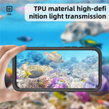 REDPEPPER-FS-/-FM-Series-For-iPhone-17-Pro-Max-Clear-Case-Compatible-with-MagSafe-PC-TPU-PET-IP68-Waterproof-Phone-Cover