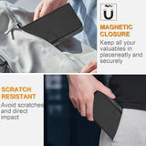 For-Samsung-Galaxy-A06-5G-/-Galaxy-A07-5G-Leather-Case-Solid-Color-Phone-Cover-with-Wallet-Black