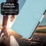 For-Samsung-Galaxy-A06-5G-/-Galaxy-A07-5G-Leather-Case-Solid-Color-Phone-Cover-with-Wallet-Baby-Blue
