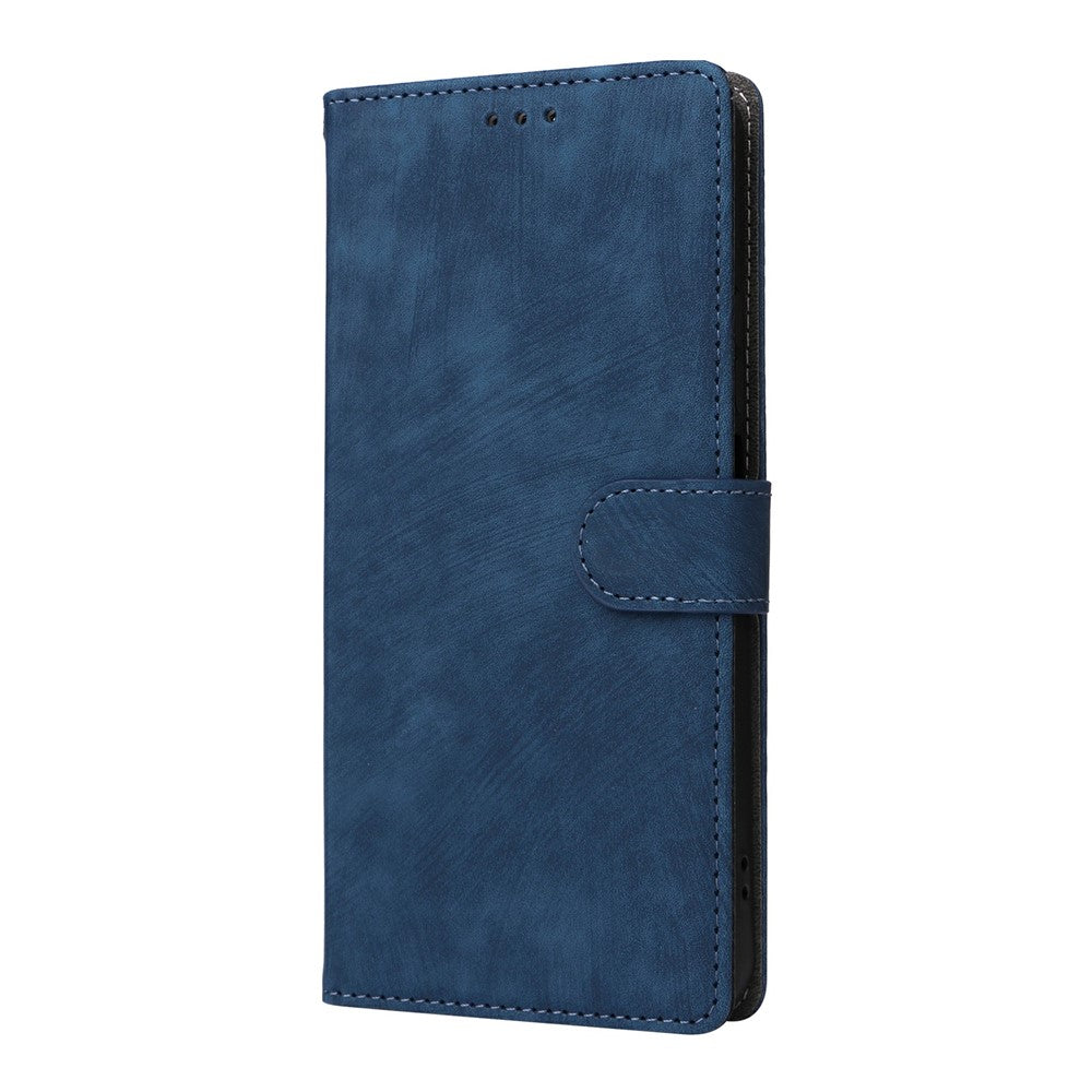 Wallet-Case-for-Realme-Note-70T-4G-/-Note-70-4G-/-Narzo-80-Lite-4G-/-Realme-C71-4G-(India)-RFID-Blocking-PU-Leather-Phone-Cover-Stand-with-Strap-Blue