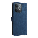 Wallet-Case-for-Realme-Note-70T-4G-/-Note-70-4G-/-Narzo-80-Lite-4G-/-Realme-C71-4G-(India)-RFID-Blocking-PU-Leather-Phone-Cover-Stand-with-Strap-Blue
