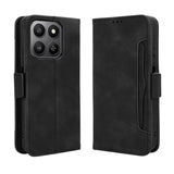 For-Honor-400-Smart-5G-/-4G-/-X7d-4G-Leather-Case-Phone-Wallet-Cover-with-Multiple-Card-Slots-Black