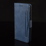 For-Honor-400-Smart-5G-/-4G-/-X7d-4G-Leather-Case-Phone-Wallet-Cover-with-Multiple-Card-Slots-Blue