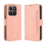 For-Honor-400-Smart-5G-/-4G-/-X7d-4G-Leather-Case-Phone-Wallet-Cover-with-Multiple-Card-Slots-Pink