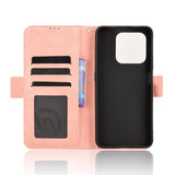 For-Honor-400-Smart-5G-/-4G-/-X7d-4G-Leather-Case-Phone-Wallet-Cover-with-Multiple-Card-Slots-Pink