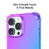 For-iPhone-16-Pro-Max-TPU-Case-ENKAY-Thickened-Four-Corner-Drop-proof-Phone-Back-Cover-Pink-/-Gold