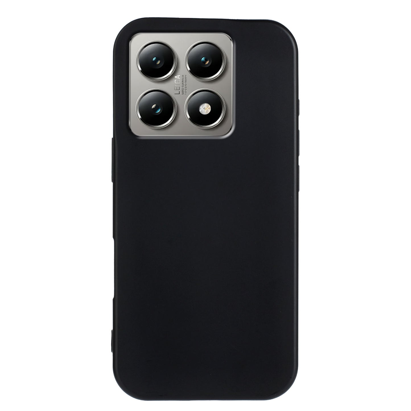 For-Xiaomi-15T-TPU-Case-Soft-Matte-Anti-fingerprint-Phone-Back-Cover-Black