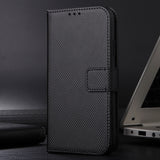 For-vivo-Y400-5G-/-vivo-Y400-4G-Leather-Wallet-Case-with-Strap-Diamond-Texture-Phone-Cover-Black