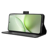 For-vivo-Y400-5G-/-vivo-Y400-4G-Leather-Wallet-Case-with-Strap-Diamond-Texture-Phone-Cover-Black