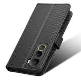 For-vivo-Y400-5G-/-vivo-Y400-4G-Leather-Wallet-Case-with-Strap-Diamond-Texture-Phone-Cover-Black