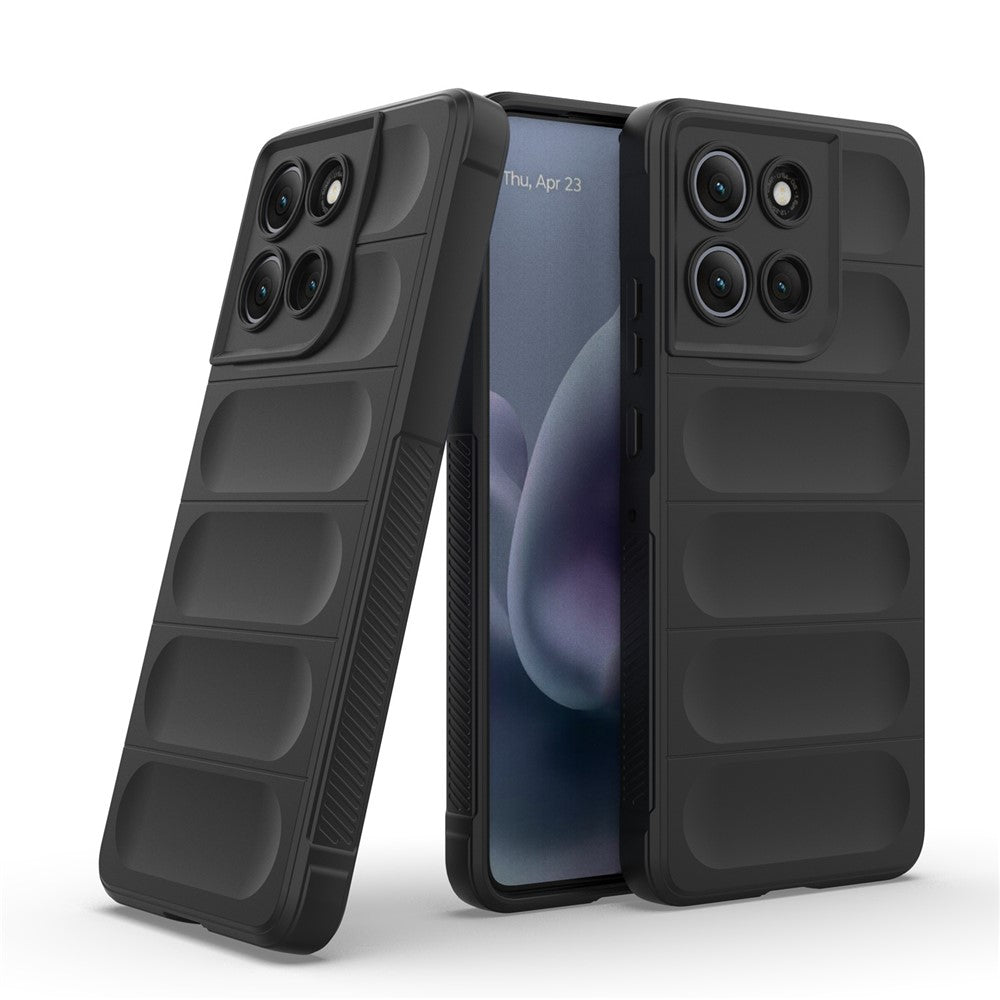 For-Motorola-Moto-G86-Power-5G-Case-Anti-Drop-Soft-TPU-Rugged-Phone-Back-Cover-Black