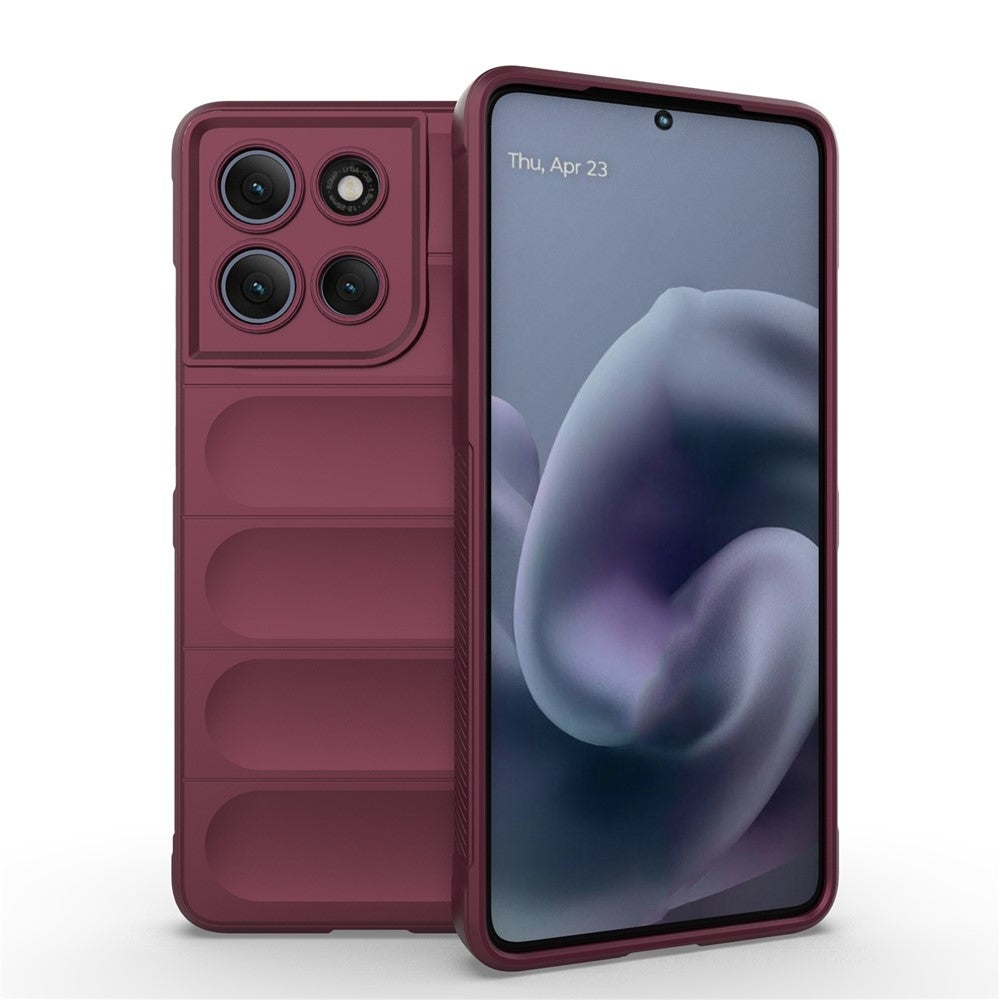 For-Motorola-Moto-G86-Power-5G-Case-Anti-Drop-Soft-TPU-Rugged-Phone-Back-Cover-Wine-Red