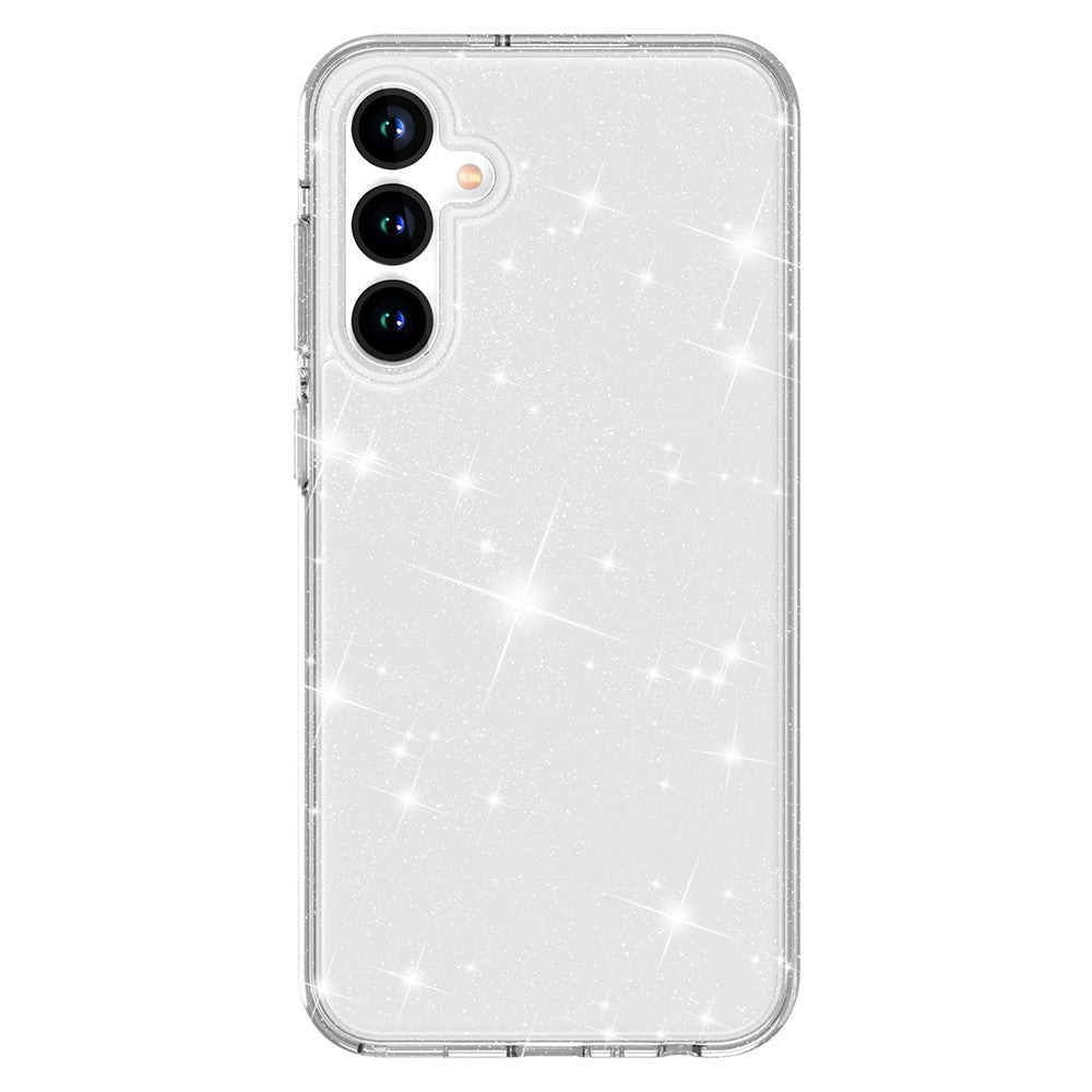 AMORUS-For-Samsung-Galaxy-A36-5G-/-A56-5G-Case-Soft-TPU-Hard-PC-Back-Shockproof-Phone-Cover-Glitter-White