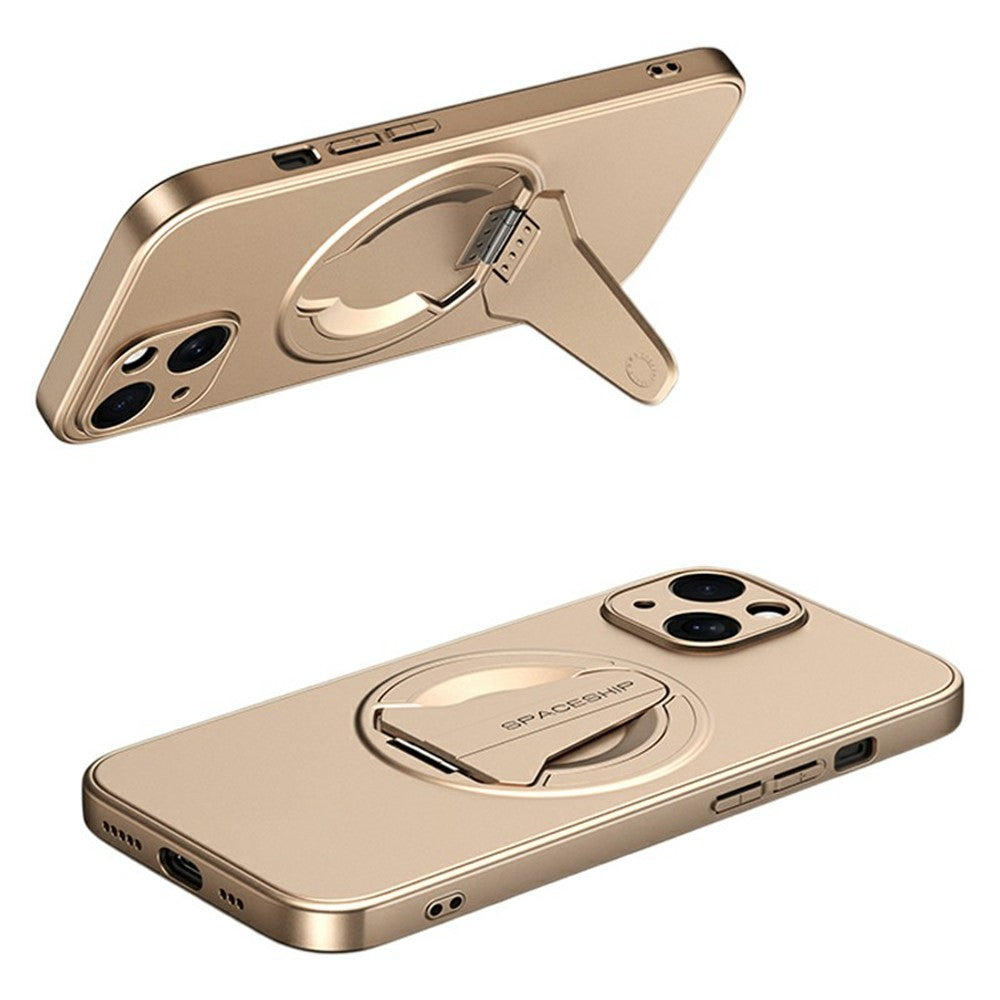 For-iPhone-14-Case-Compatible-with-MagSafe-Hidden-Kickstand-Skin-Feel-Matte-PC-TPU-Phone-Back-Cover-Desert-Gold