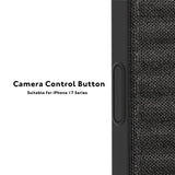 YOUNGKIT-For-iPhone-17-Pro-Max-Magnetic-Case-Jeans-Cloth-Texture-TPU-Canvas-Phone-Back-Cover-Grey