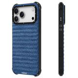 YOUNGKIT-For-iPhone-17-Pro-Max-Magnetic-Case-Jeans-Cloth-Texture-TPU-Canvas-Phone-Back-Cover-Blue