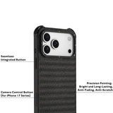 YOUNGKIT-For-iPhone-17-Pro-Max-Magnetic-Case-Jeans-Cloth-Texture-TPU-Canvas-Phone-Back-Cover-Brown