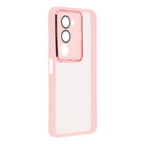 For-Xiaomi-Redmi-15-5G-(Global)-(169mm)-Case-Electroplated-Camera-Frame-TPU-Phone-Cover-Transparent-Pink