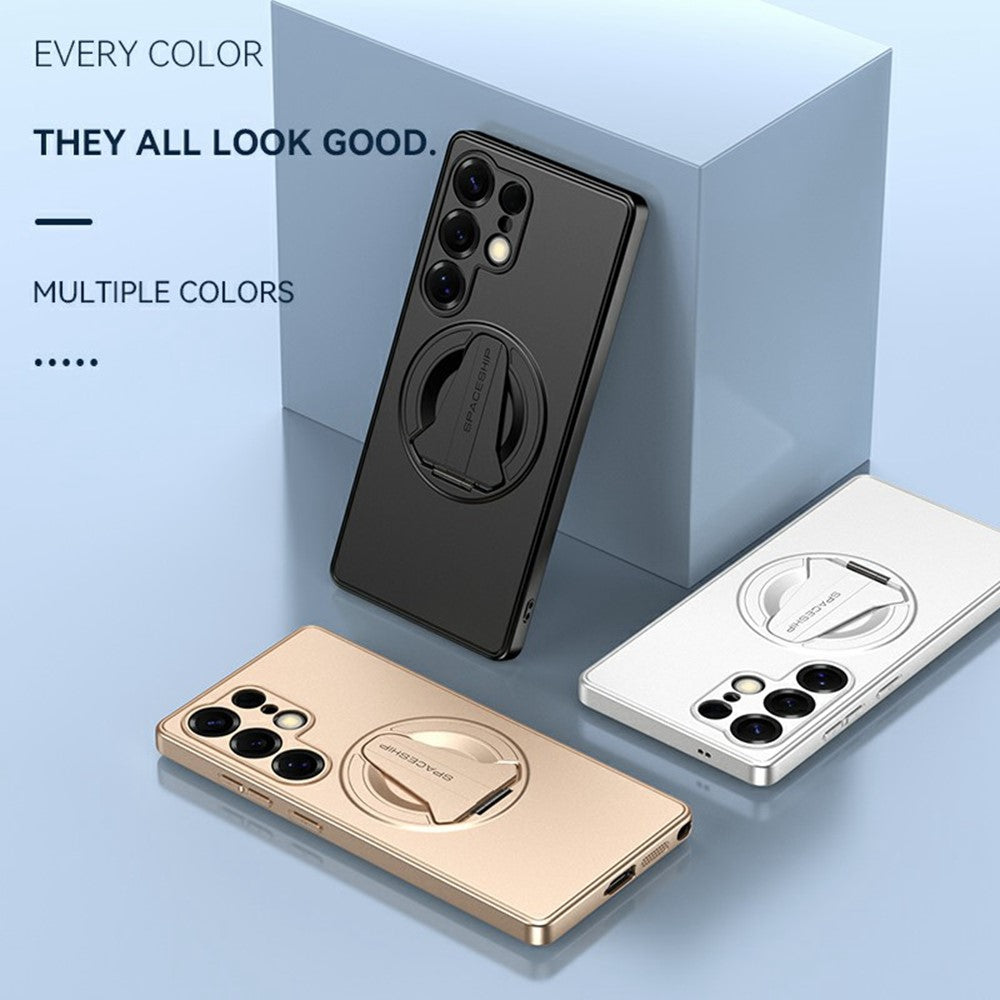 For-Samsung-Galaxy-S25-Ultra-Case-Compatible-with-MagSafe-Hidden-Kickstand-Skin-Feel-Matte-PC-TPU-Phone-Back-Cover-Black