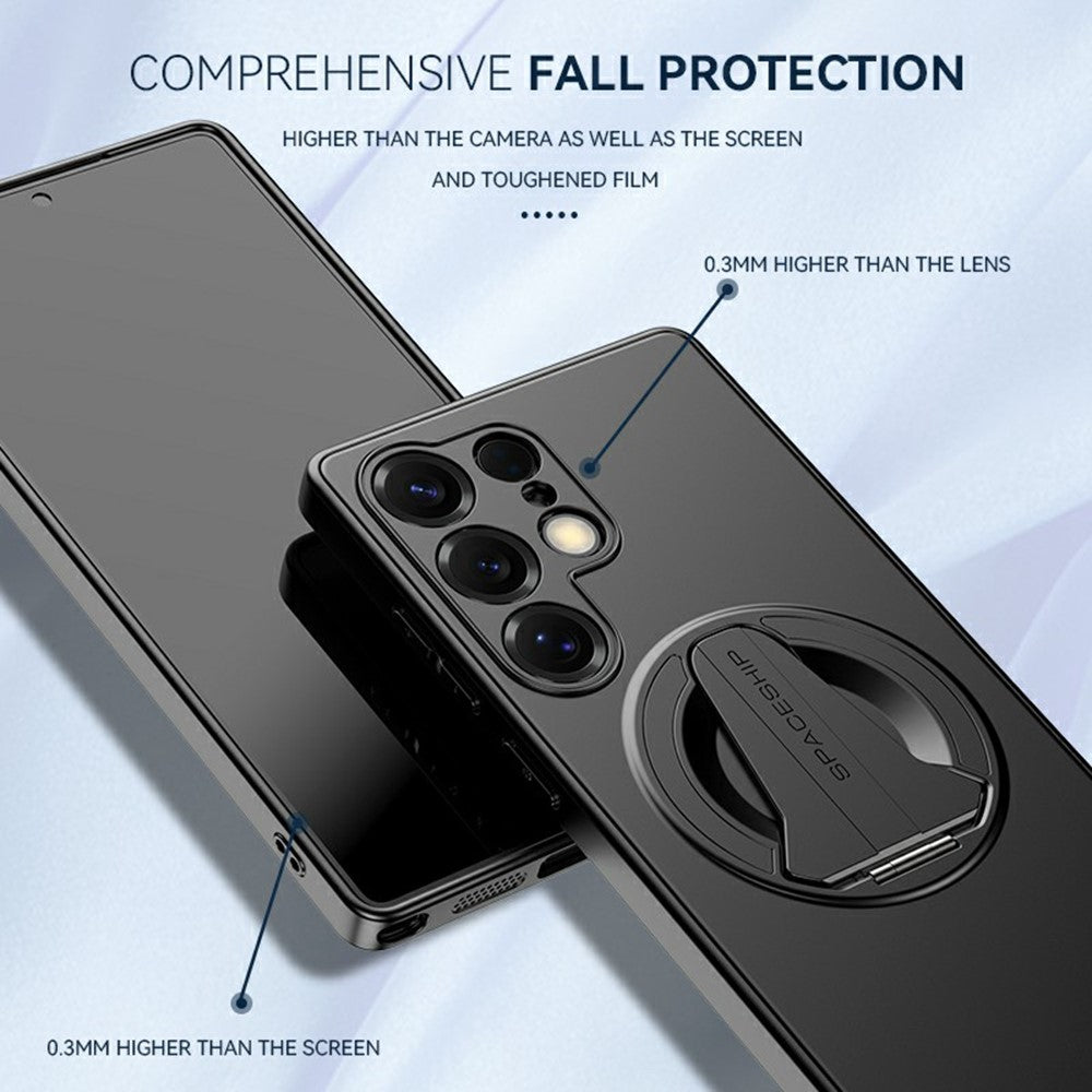 For-Samsung-Galaxy-S25-Ultra-Case-Compatible-with-MagSafe-Hidden-Kickstand-Skin-Feel-Matte-PC-TPU-Phone-Back-Cover-Black