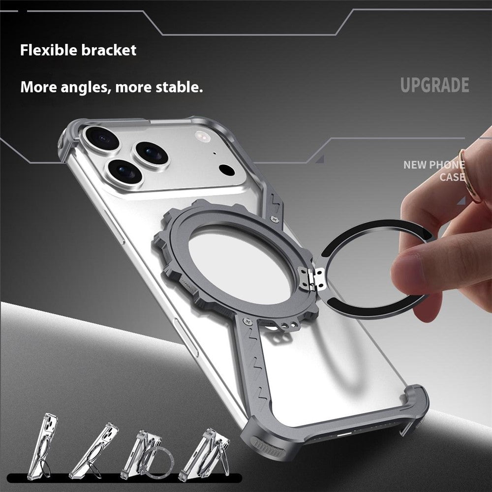 For-iPhone-17-Pro-Max-Kickstand-Case-Compatible-with-MagSafe-Z-Shape-Bumper-Phone-Cover-Silver