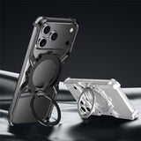 For-iPhone-17-Pro-Max-Magnetic-Case-Luminous-Kickstand-Aluminum-Alloy-X-Shape-Bumper-Phone-Cover-Orange