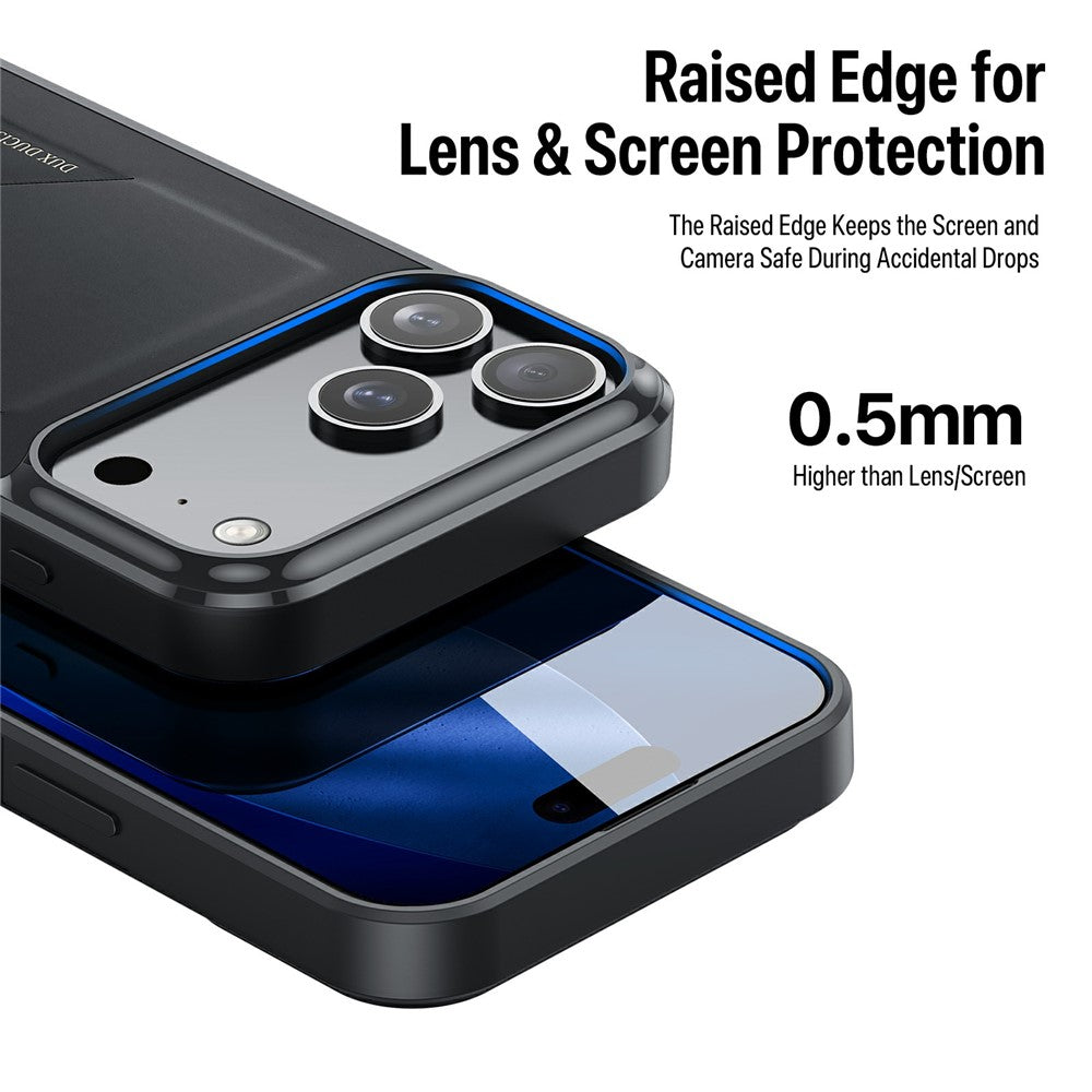 DUX-DUCIS-Pocard-Series-For-iPhone-17-Pro-Max-Case-Card-Holder-Leather-+-PC-+-TPU-Phone-Cover