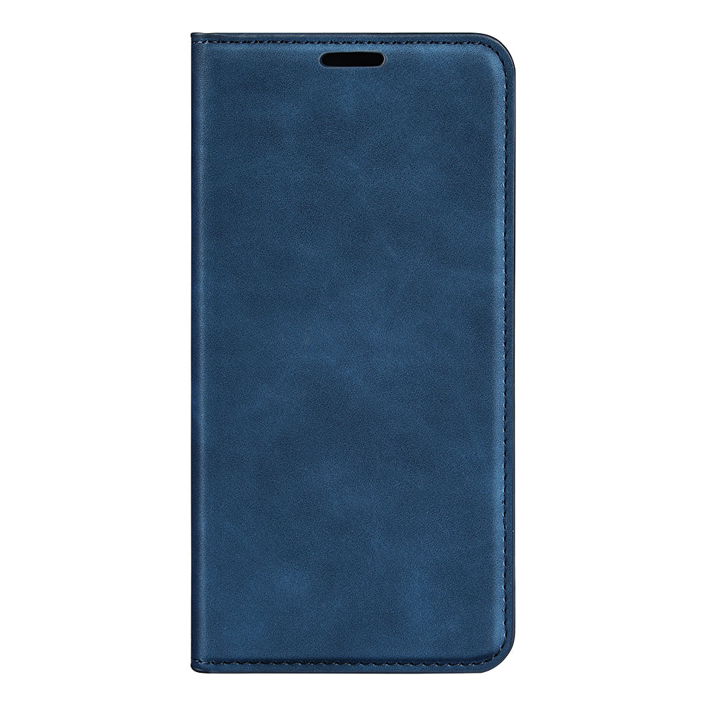 For-Sony-Xperia-10-VII-Case-Skin-Touch-Leather-Wallet-Phone-Cover-Blue