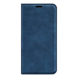 For-Sony-Xperia-10-VII-Case-Skin-Touch-Leather-Wallet-Phone-Cover-Blue