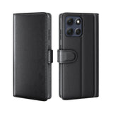 For-Motorola-Moto-G86-5G-Case-Genuine-Split-Leather-Phone-Cover-Wallet-Card-Slot-Black
