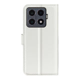 For-Xiaomi-15T-Pro-Case-Litchi-Texture-Shockproof-Leather-Wallet-Phone-Cover-White