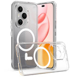 For-Honor-400-Pro-5G-(Global)-Clear-Phone-Case-Compatible-with-MagSafe-TPU+Acrylic-Back-Cover-Clear